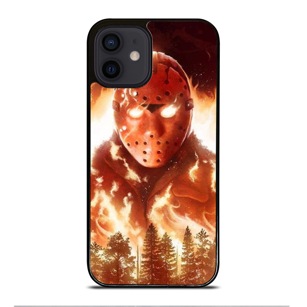 JASON FRIDAY THE 13TH FLAME iPhone 12 Mini Case Cover