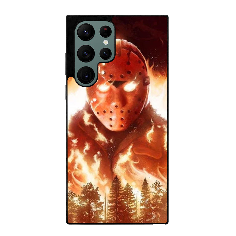 JASON FRIDAY THE 13TH FLAME Samsung Galaxy S22 Ultra Case Cover