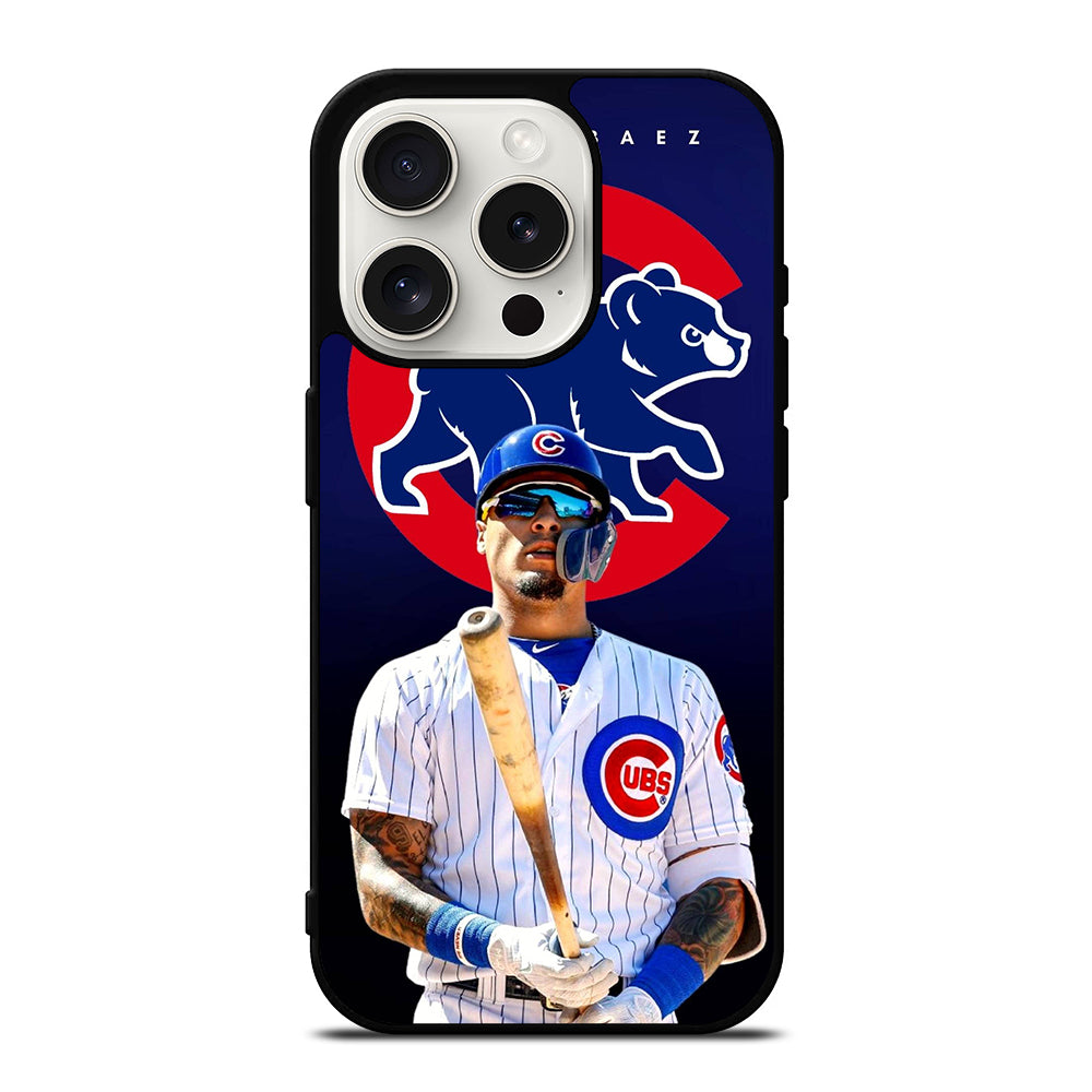 JAVIER BAEZ CHICAGO CUBS BASEBALL MLB iPhone 15 Pro Case Cover
