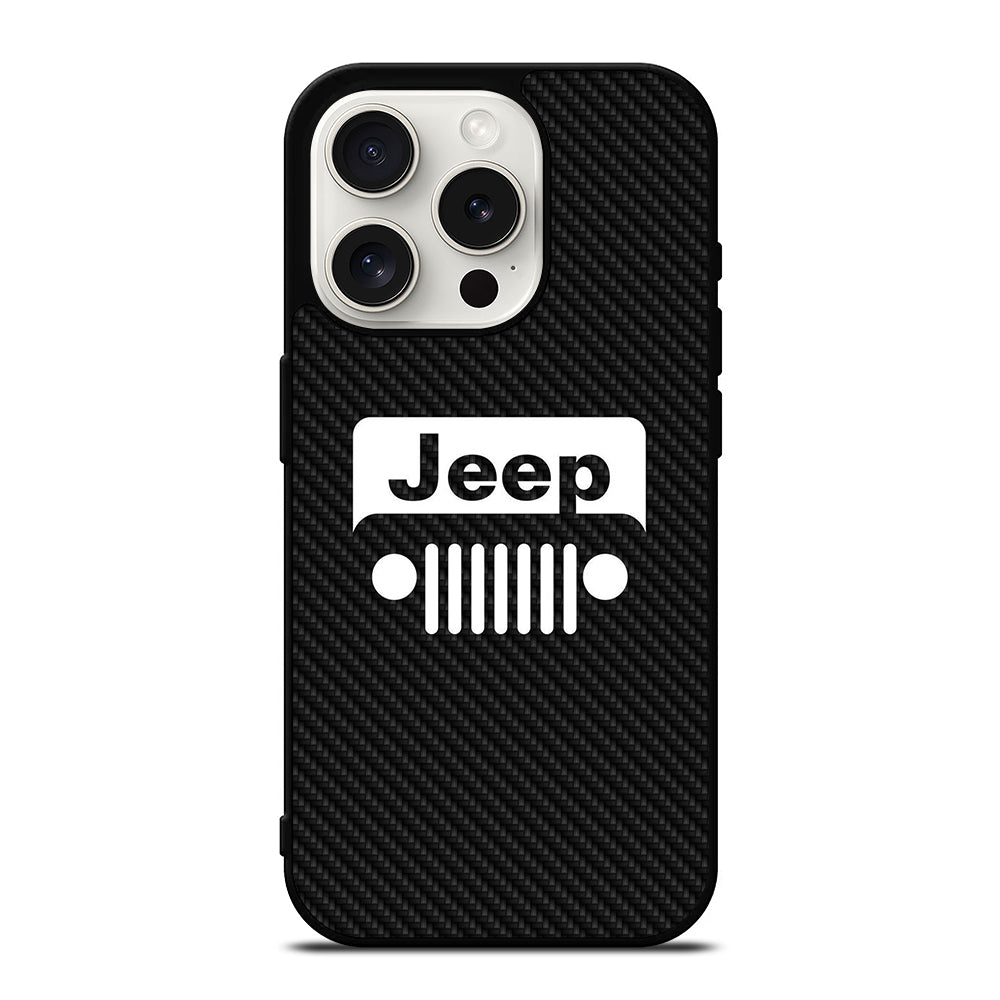 JEEP CARBON iPhone 15 Pro Case Cover