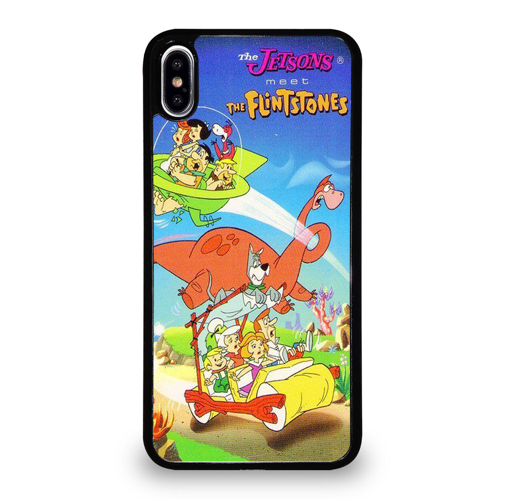 JETSONS MEET FLINTSTONES CARTOON SERIES iPhone XS Max Case Cover