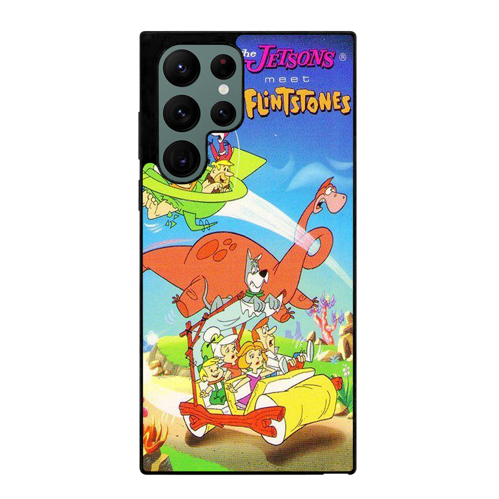 JETSONS MEET FLINTSTONES CARTOON SERIES Samsung Galaxy S22 Ultra Case Cover
