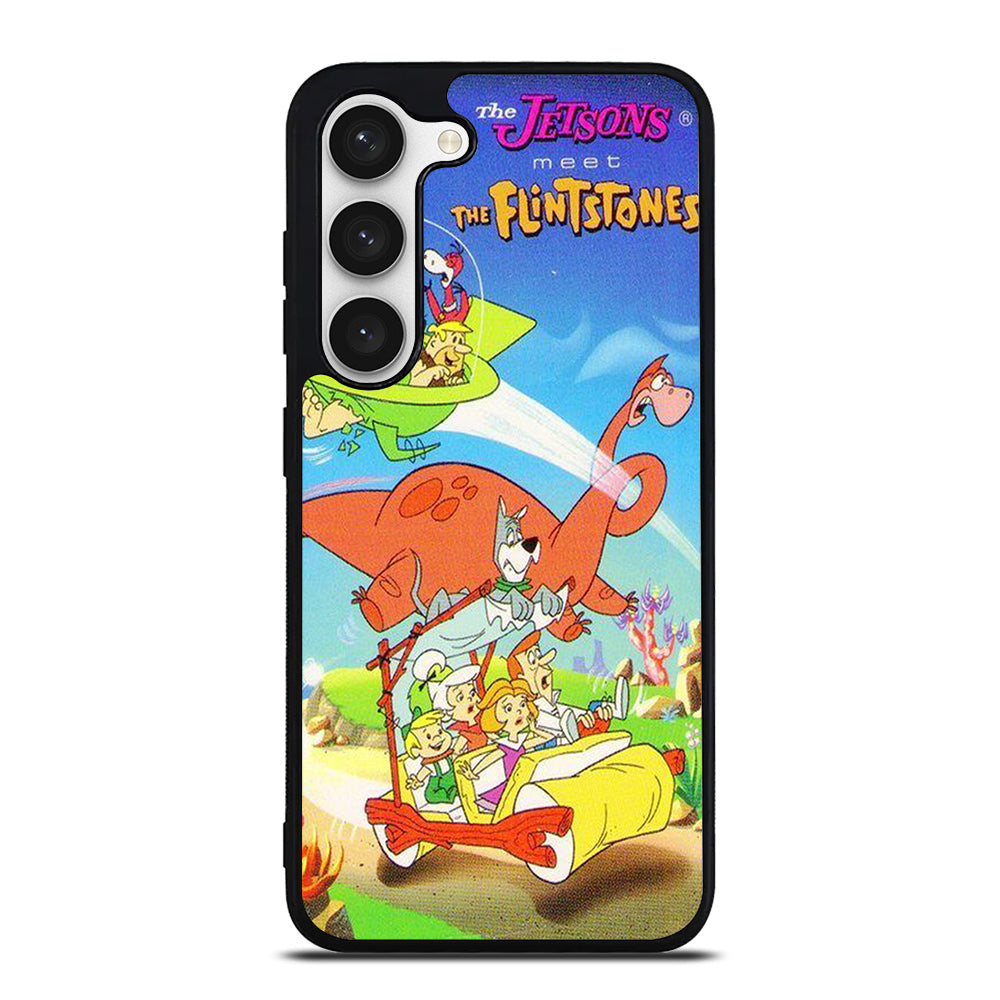 JETSONS MEET FLINTSTONES CARTOON SERIES Samsung Galaxy S23 Case Cover