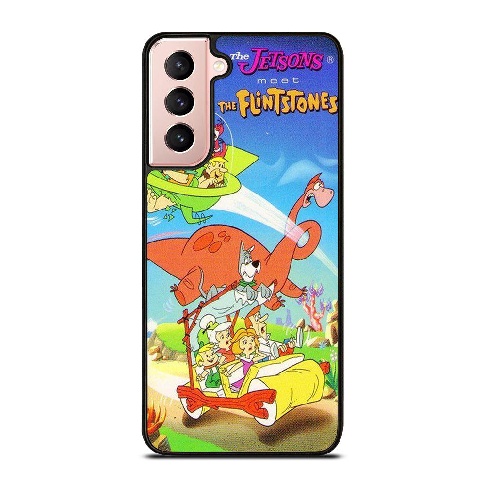 JETSONS MEET FLINTSTONES CARTOON SERIES Samsung Galaxy S21 Case Cover