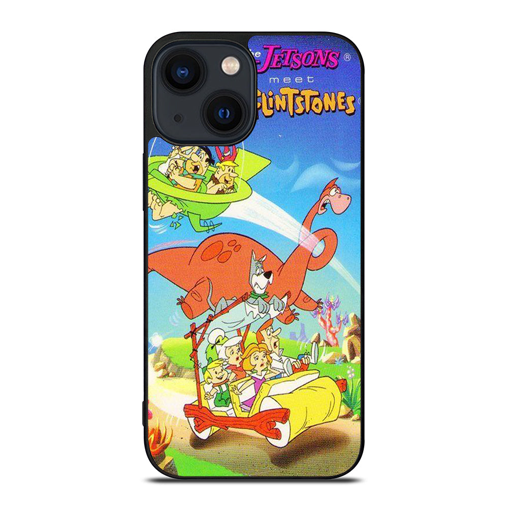 JETSONS MEET FLINTSTONES CARTOON SERIES iPhone 14 Plus Case Cover
