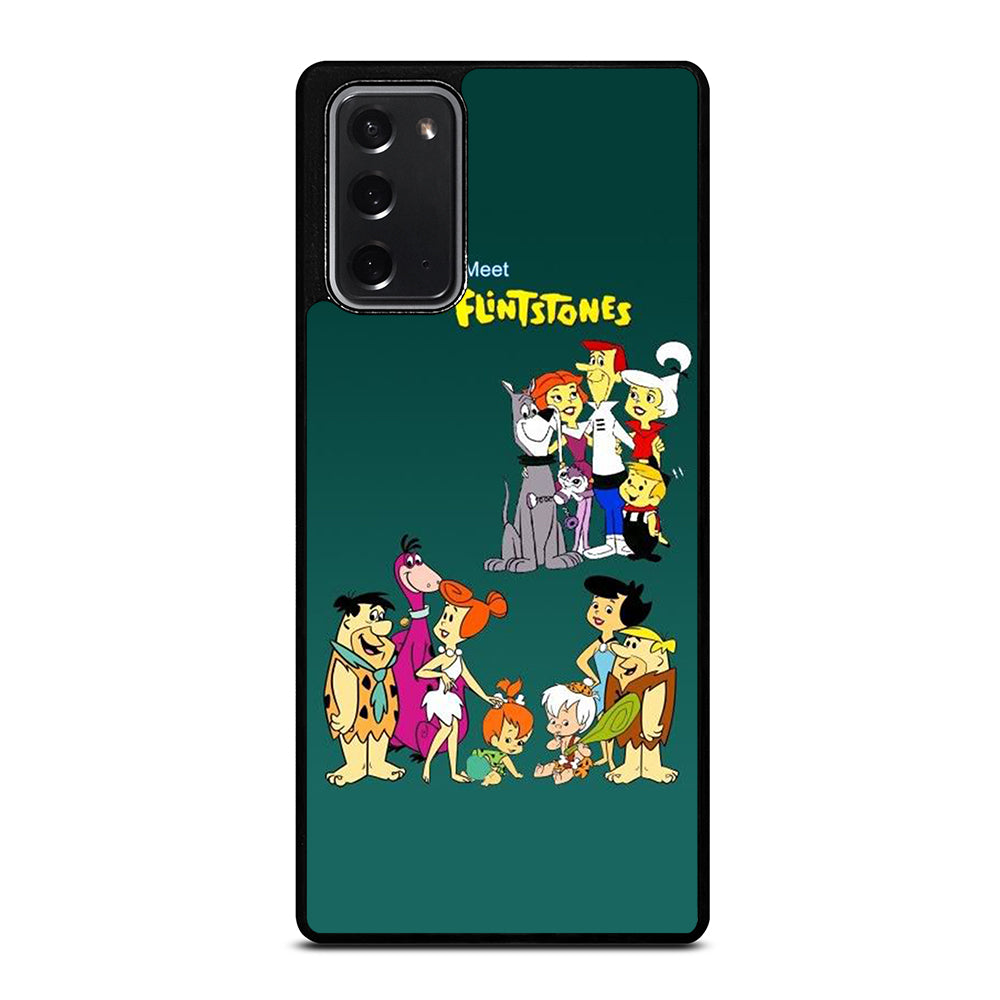 JETSONS MEET FLINTSTONES CHARACTER Samsung Galaxy Note 20 Case Cover