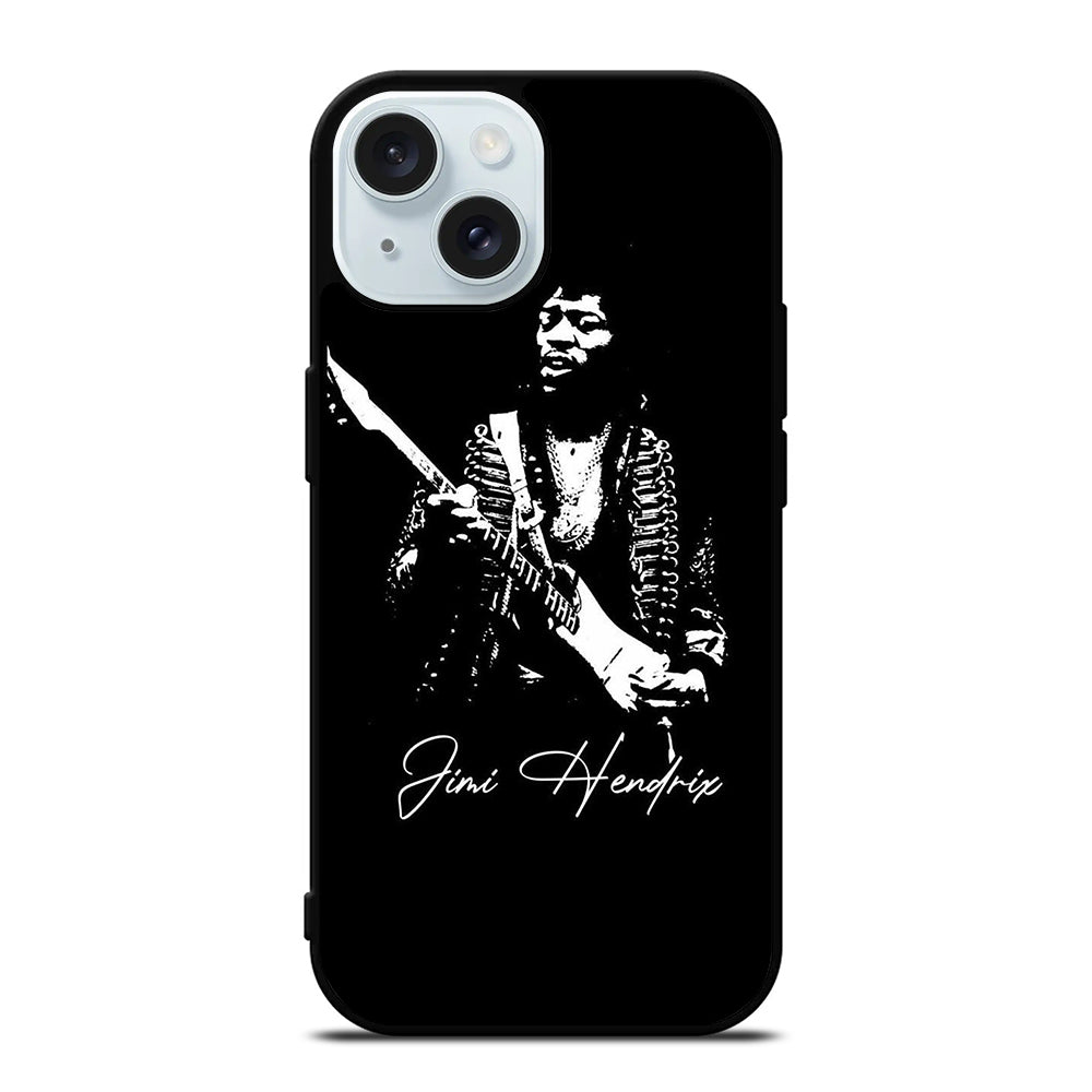 JIMI HENDRIX SIGNATURE iPhone 15 Case Cover