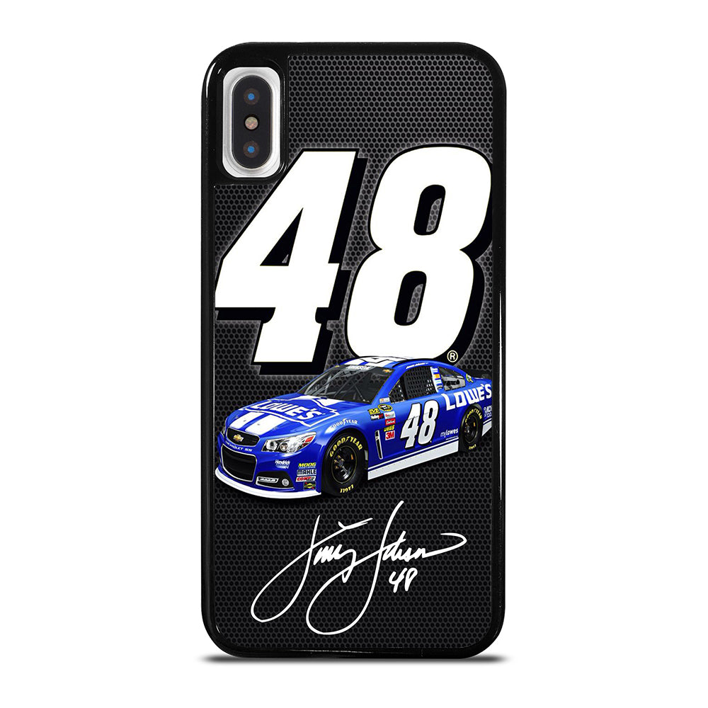 JIMMIE JOHNSON 48 NASCAR SIGNATURE 2 iPhone X / XS Case Cover