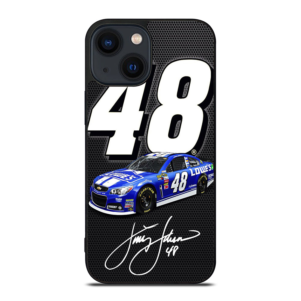JIMMIE JOHNSON 48 NASCAR SIGNATURE 2 iPhone 14 Plus Case Cover