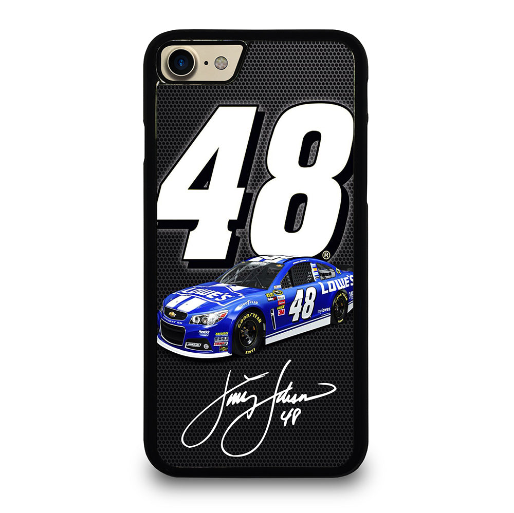 JIMMIE JOHNSON 48 NASCAR SIGNATURE 2 iPhone 7 / 8 Case Cover