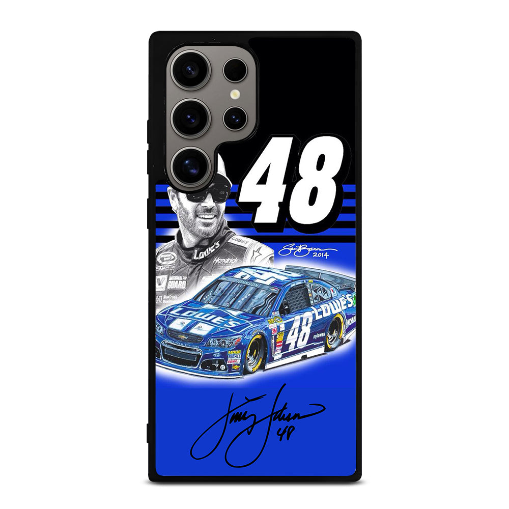 JIMMIE JOHNSON 48 NASCAR SIGNATURE 3 Samsung Galaxy S24 Ultra Case Cover