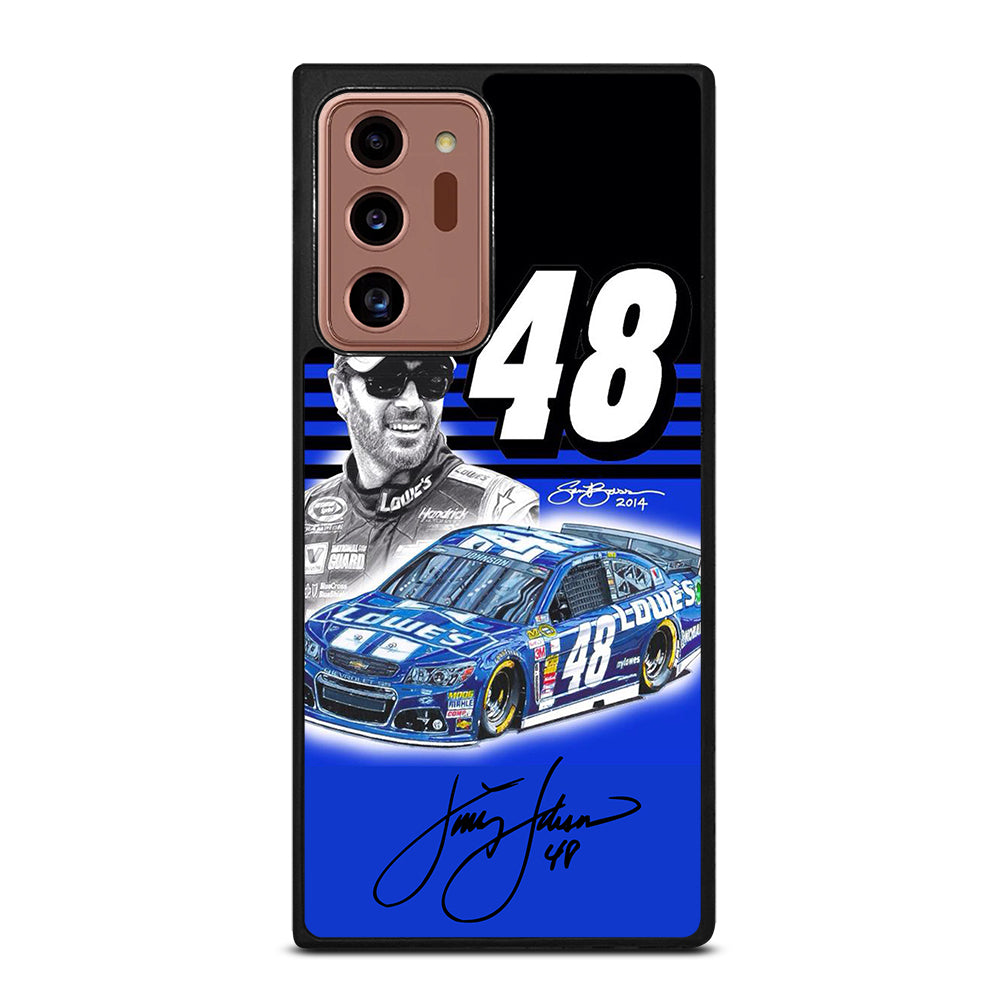 JIMMIE JOHNSON 48 NASCAR SIGNATURE 3 Samsung Galaxy Note 20 Ultra Case Cover