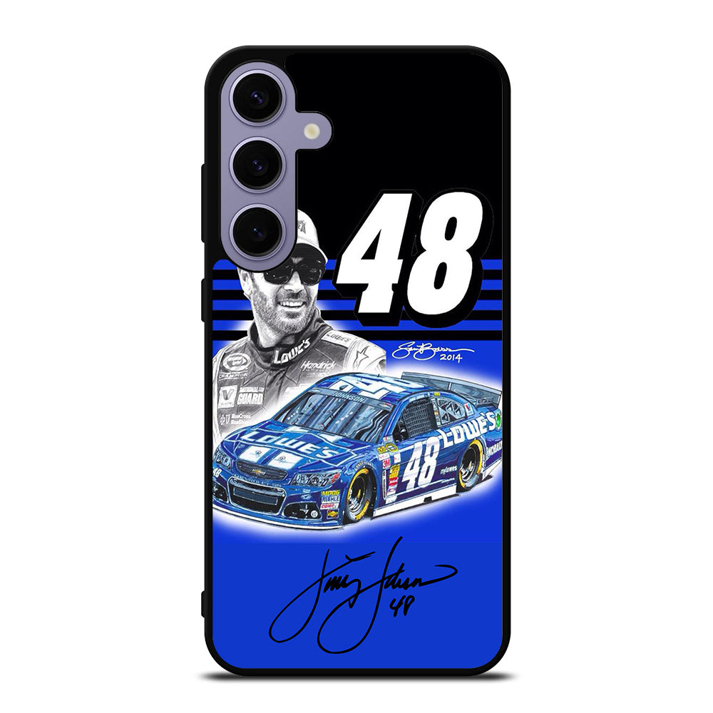JIMMIE JOHNSON 48 NASCAR SIGNATURE 3 Samsung Galaxy S24 Plus Case Cover
