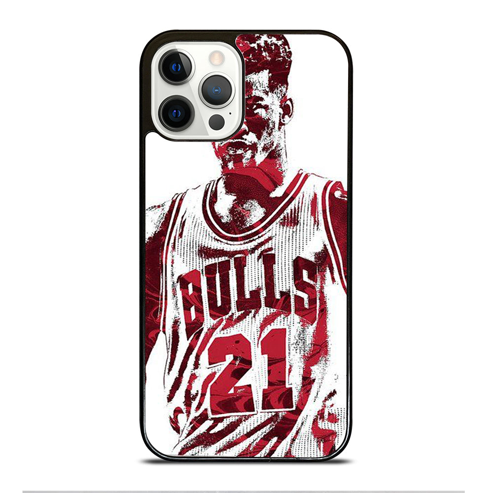 JIMMY BUTLER ART CHICAGO BULLS iPhone 12 Pro Case Cover