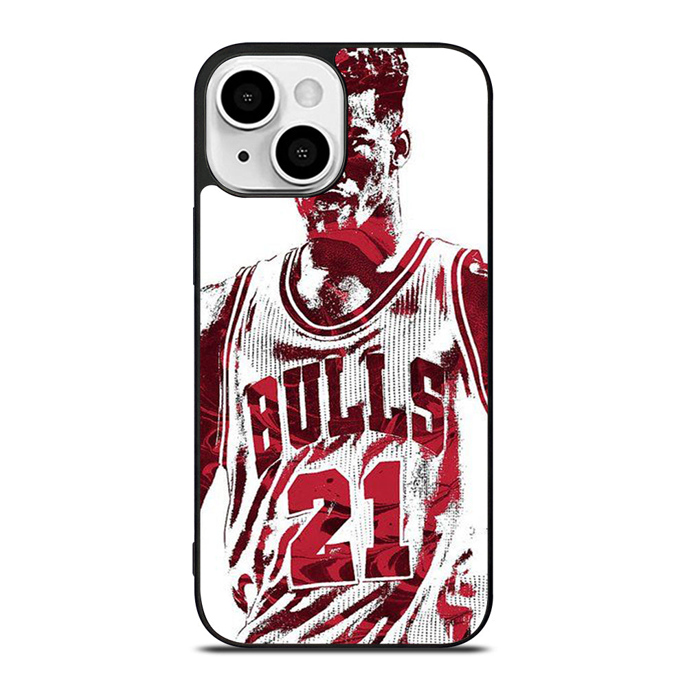 JIMMY BUTLER ART CHICAGO BULLS iPhone 13 Mini Case Cover