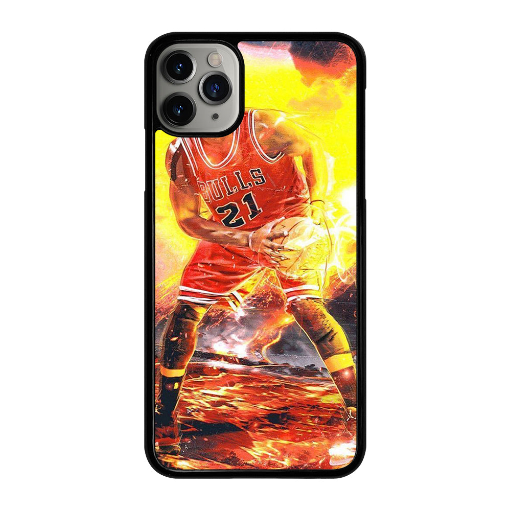 JIMMY BUTLER CHICAGO BULLS BASKETBALL NBA 2 iPhone 11 Pro Max Case Cover
