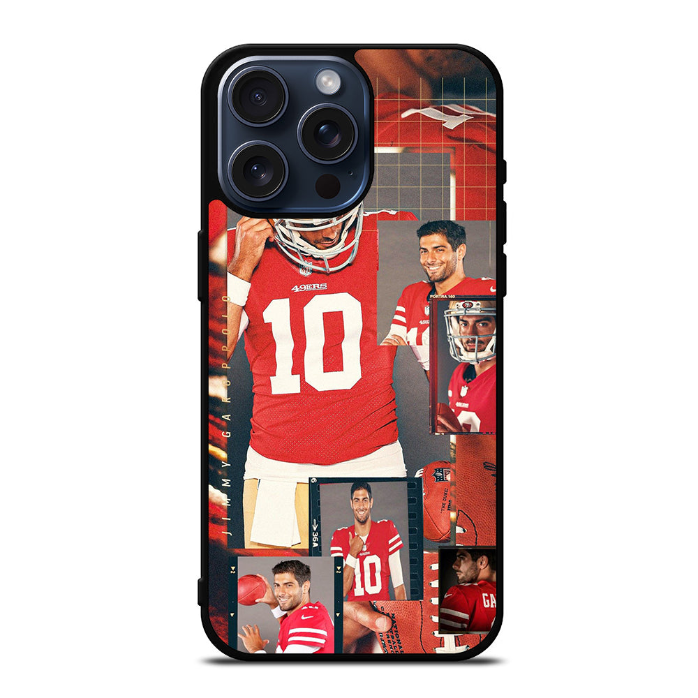 JIMMY GAROPPOLO SAN FRANCISCO 49ERS 1 iPhone 15 Pro Max Case Cover