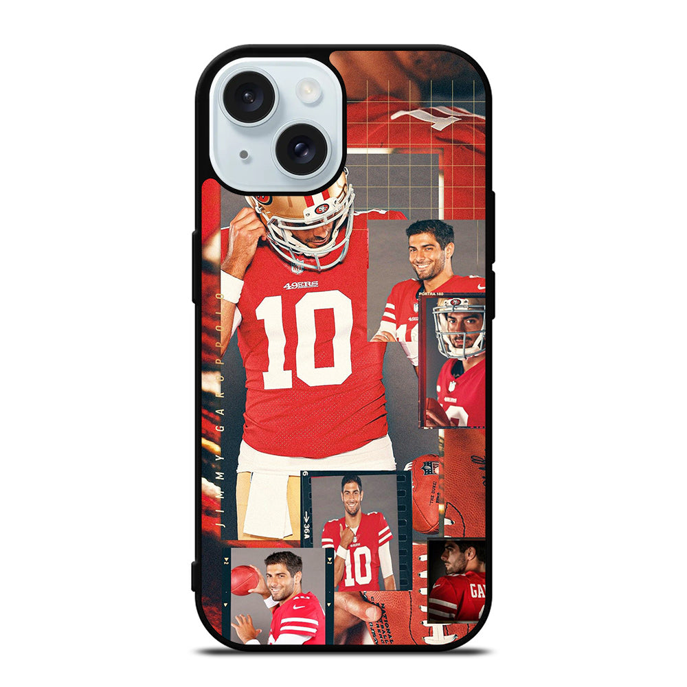JIMMY GAROPPOLO SAN FRANCISCO 49ERS 1 iPhone 15 Case Cover