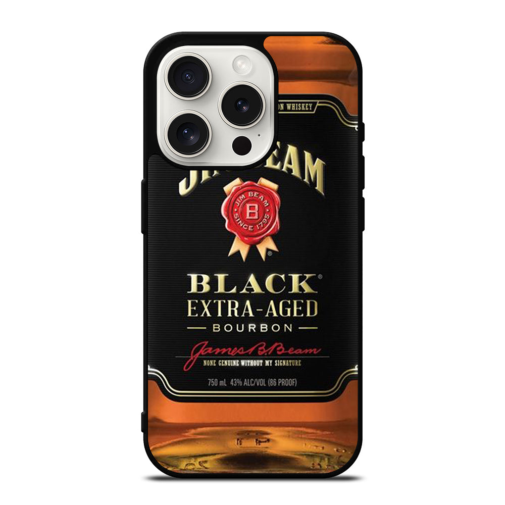 JIM BEAM WHISKEY 3 iPhone 15 Pro Case Cover