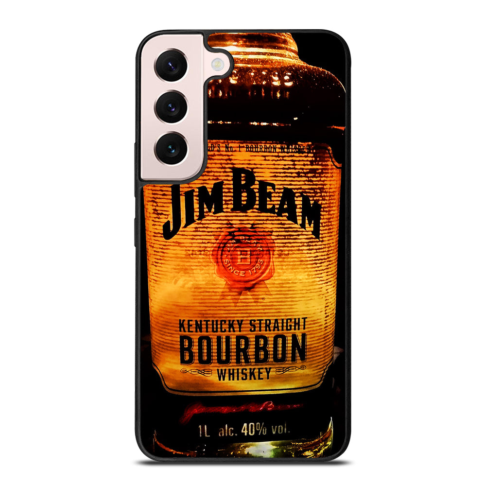 JIM BEAM WHISKEY BOTTLE 3 Samsung Galaxy S22 Plus Case Cover