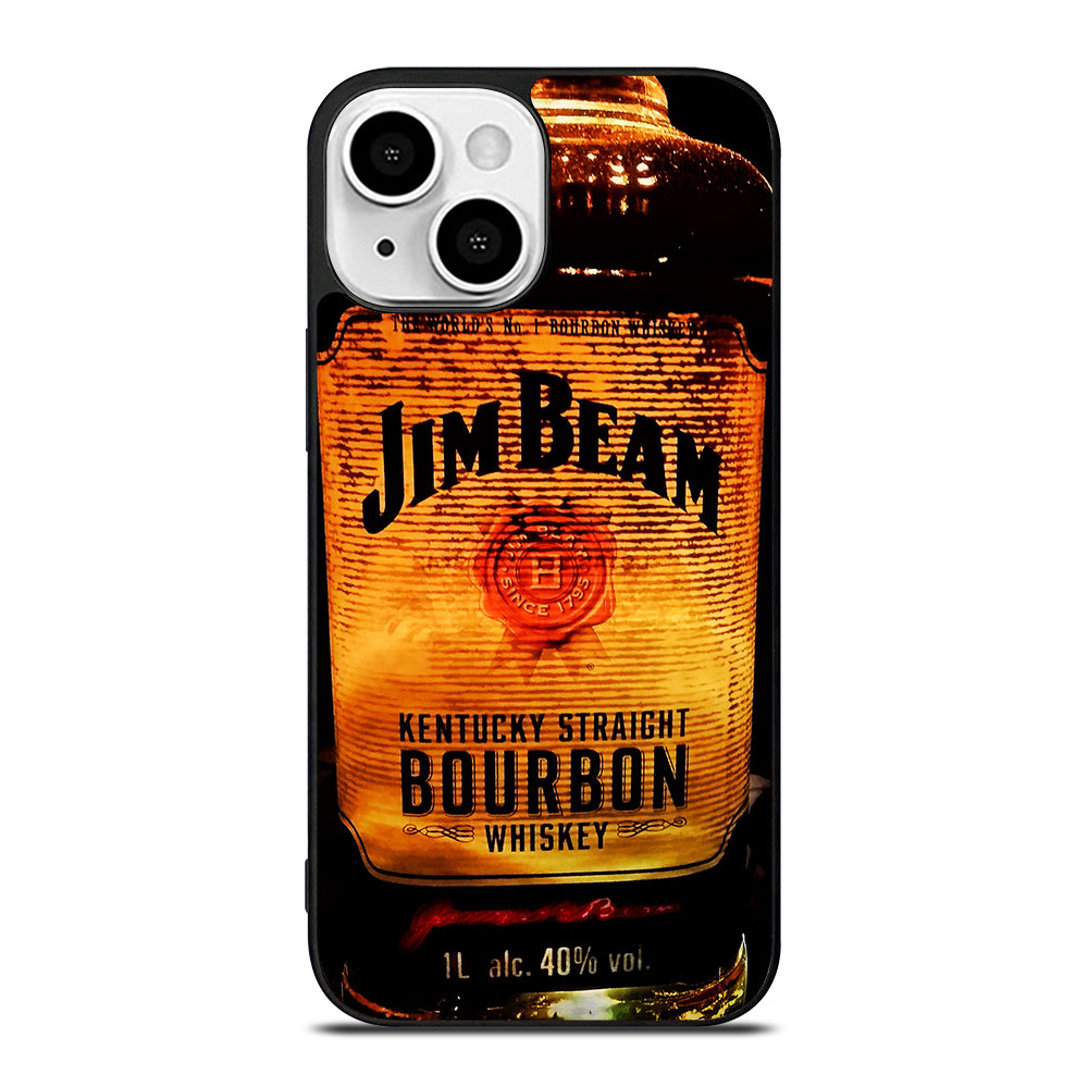 JIM BEAM WHISKEY BOTTLE 3 iPhone 13 Mini Case Cover