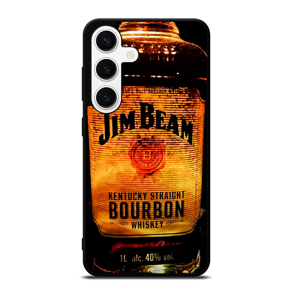 JIM BEAM WHISKEY BOTTLE 3 Samsung Galaxy S24 Case Cover