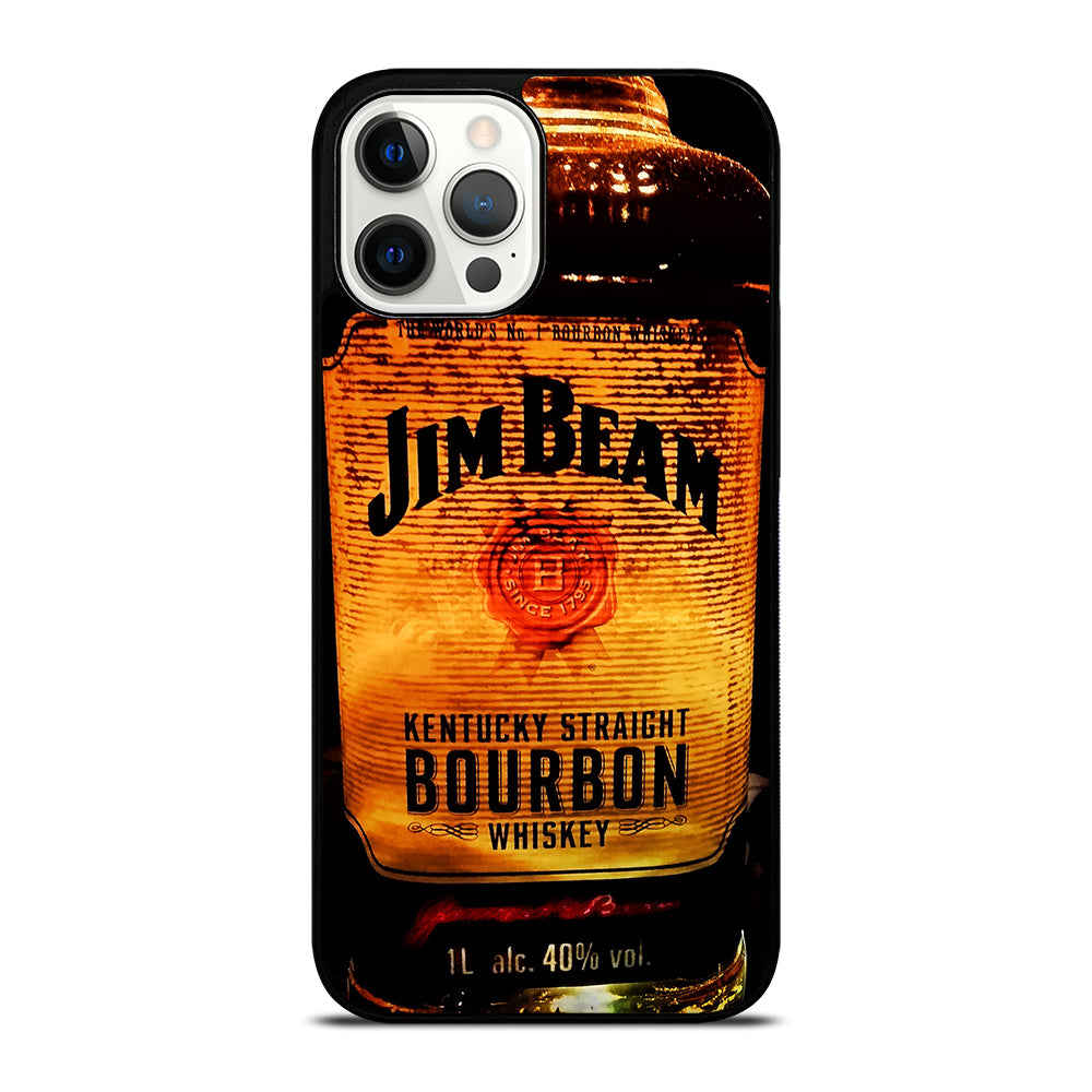 JIM BEAM WHISKEY BOTTLE 3 iPhone 12 Pro Max Case Cover