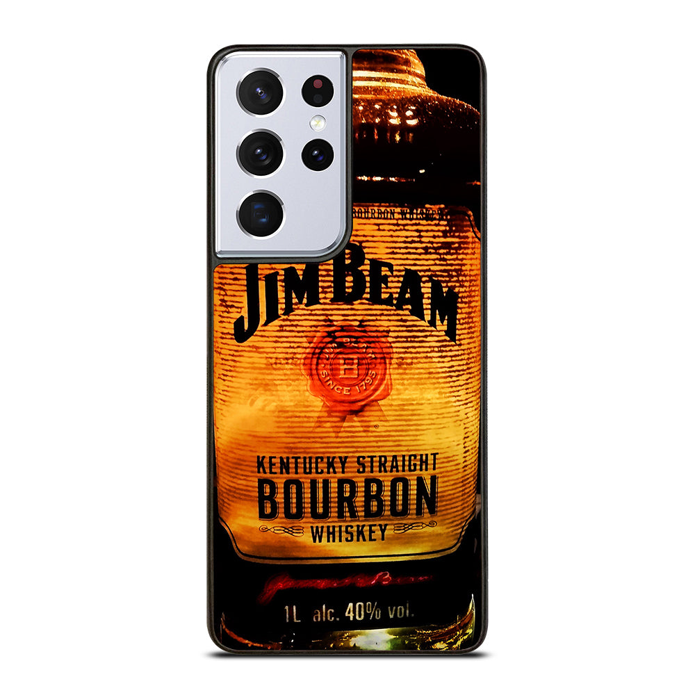 JIM BEAM WHISKEY BOTTLE 3 Samsung Galaxy S21 Ultra Case Cover