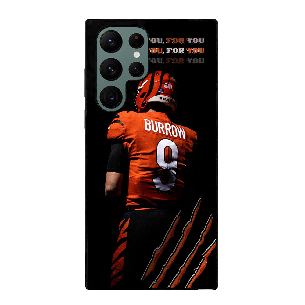 JOE BURROW CINCINNATI BENGALS FOOTBALL NFL Samsung Galaxy S22 Ultra Case Cover