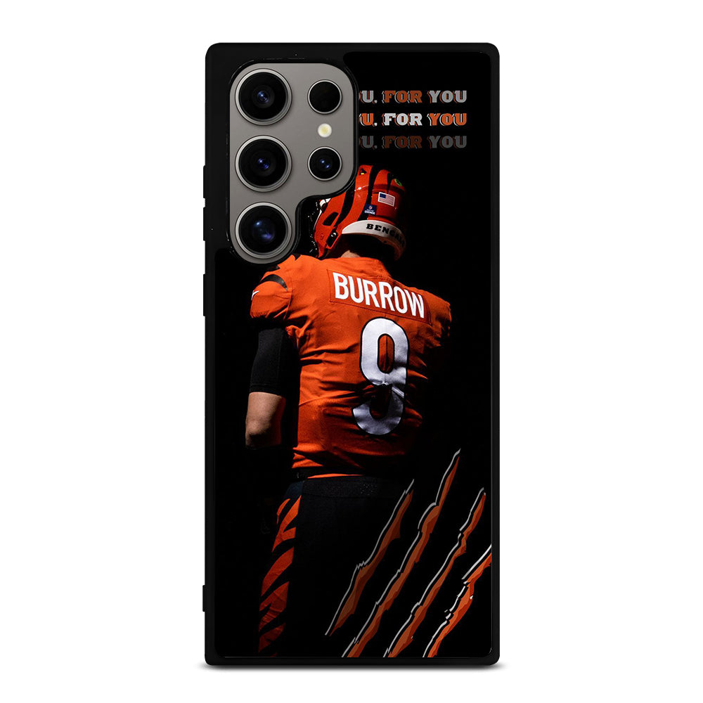 JOE BURROW CINCINNATI BENGALS FOOTBALL NFL Samsung Galaxy S24 Ultra Case Cover