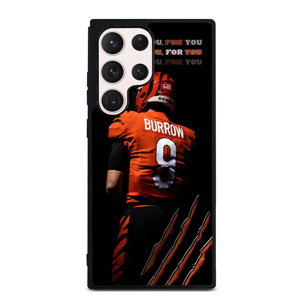 JOE BURROW CINCINNATI BENGALS FOOTBALL NFL Samsung Galaxy S23 Ultra Case Cover