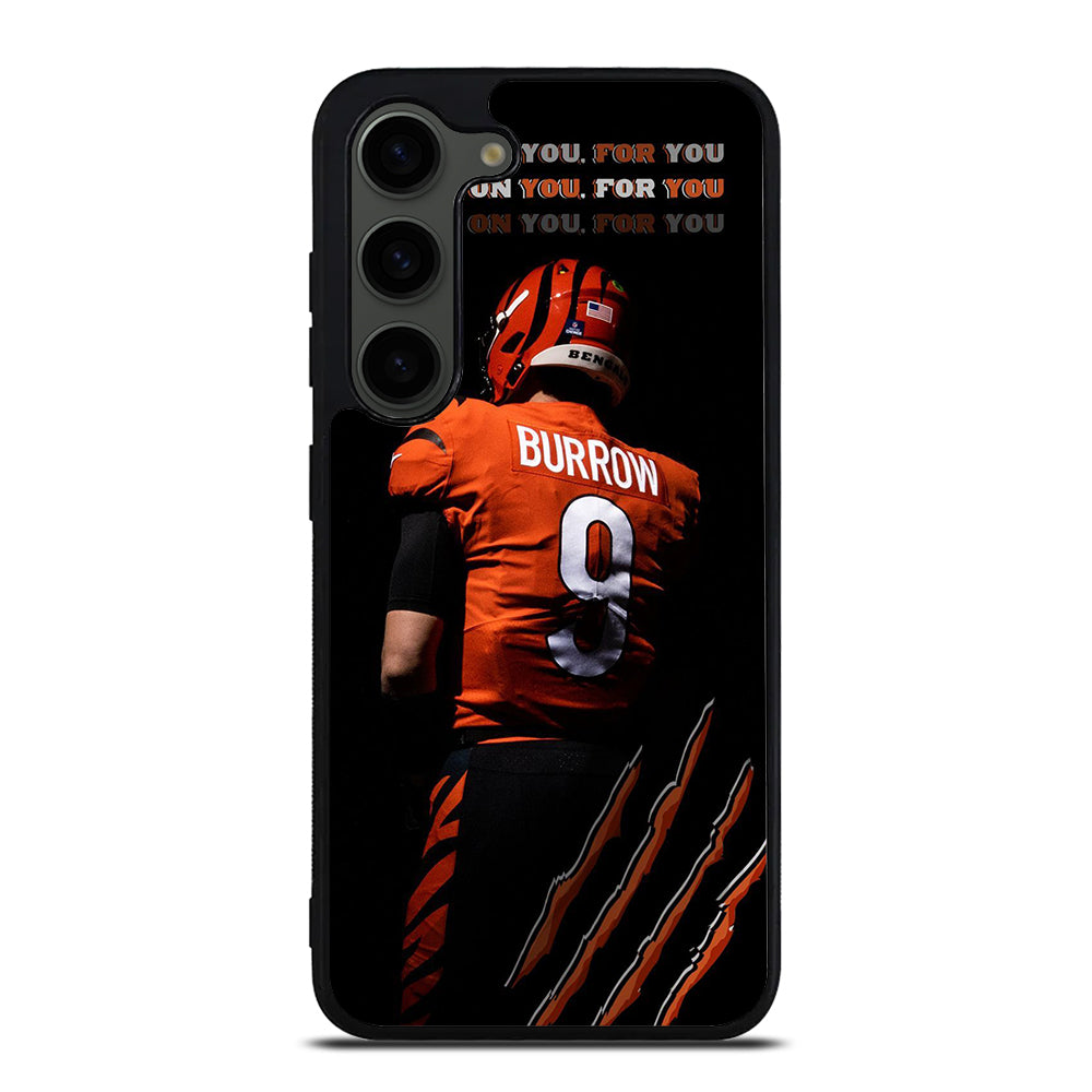 JOE BURROW CINCINNATI BENGALS FOOTBALL NFL Samsung Galaxy S23 Plus Case Cover