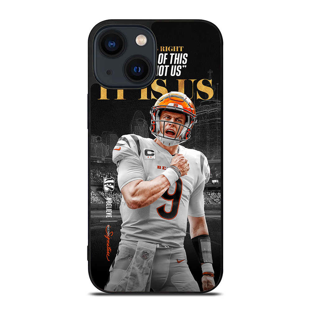 JOE BURROW CINCINNATI BENGALS QUOTE iPhone 14 Plus Case Cover