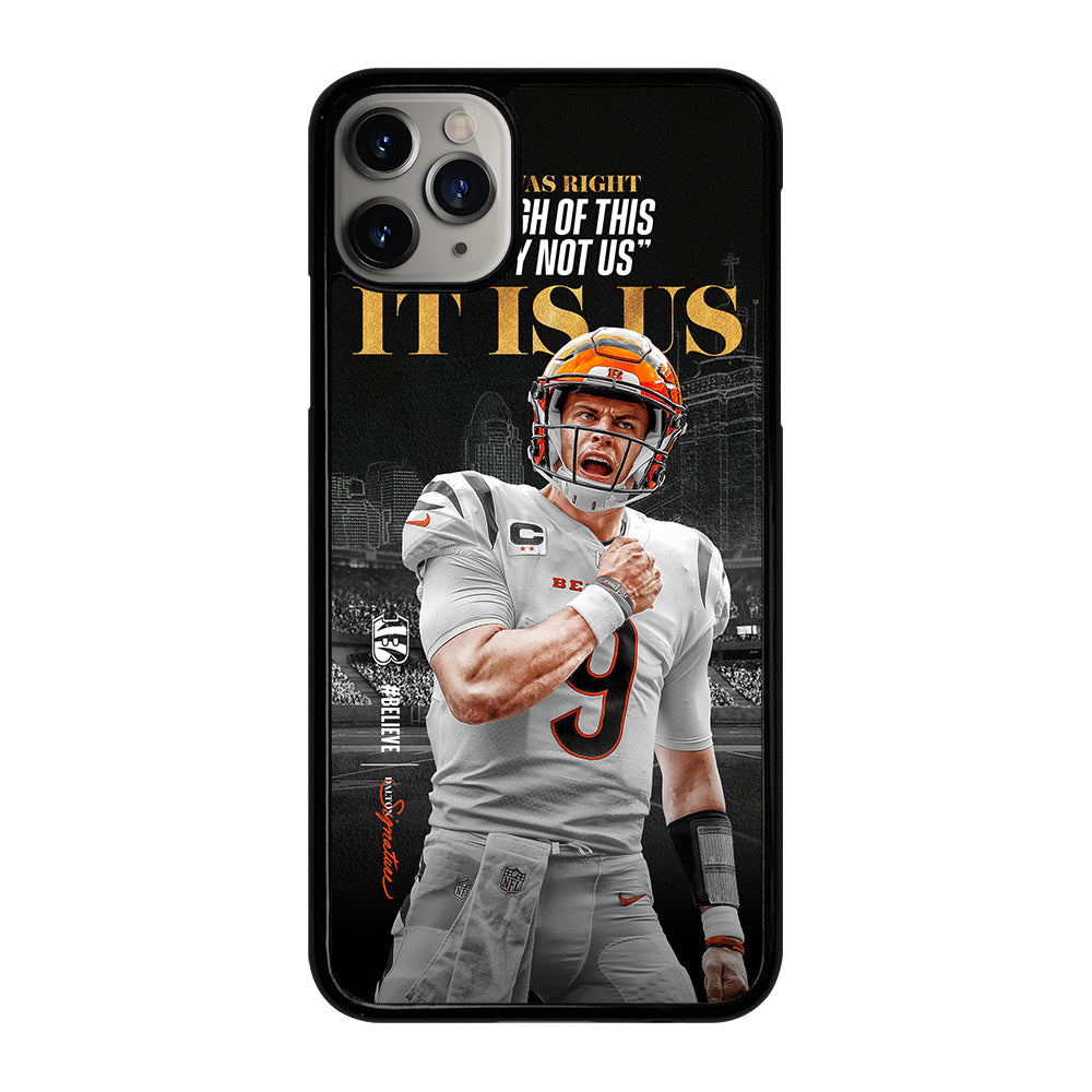 JOE BURROW CINCINNATI BENGALS QUOTE iPhone 11 Pro Max Case Cover