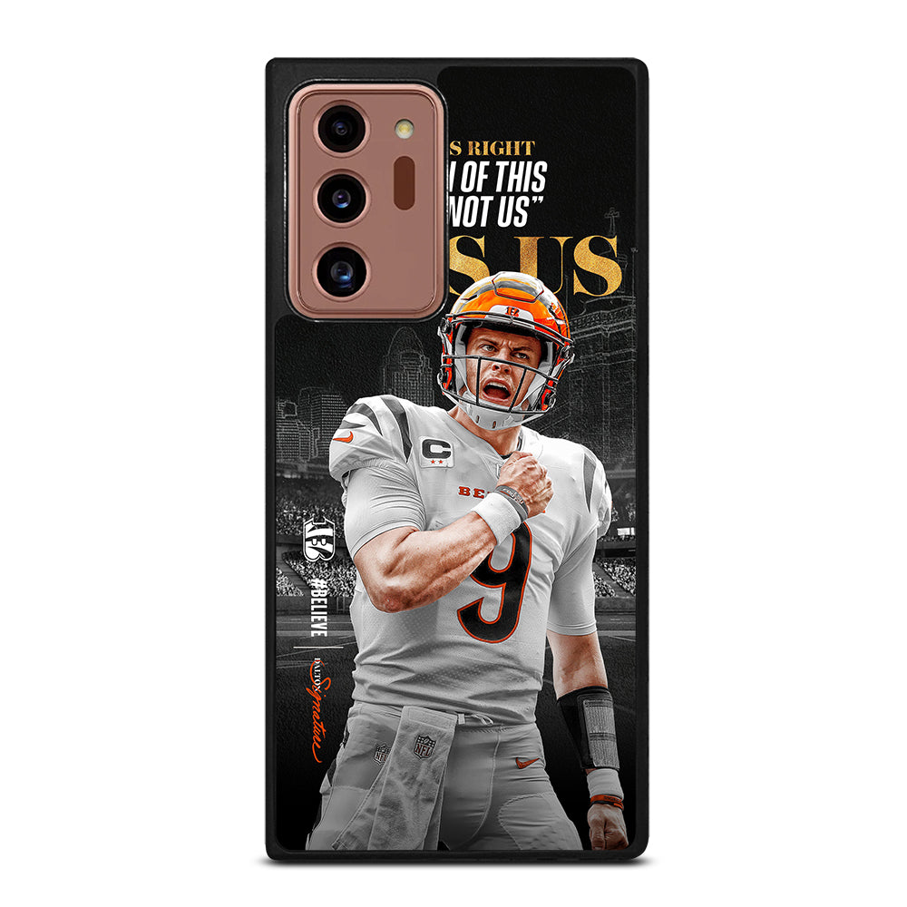 JOE BURROW CINCINNATI BENGALS QUOTE Samsung Galaxy Note 20 Ultra Case Cover
