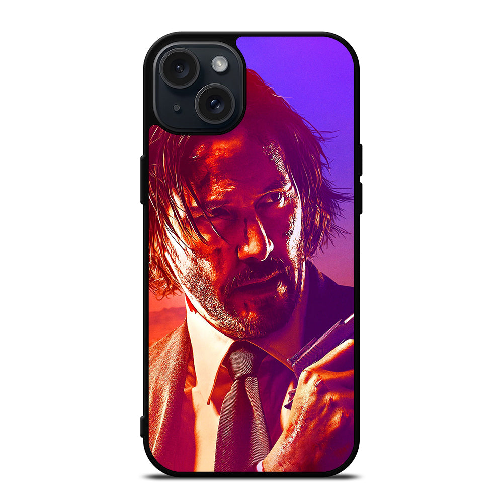 JOHN WICK KEANU REEVES FACE 2 iPhone 15 Plus Case Cover