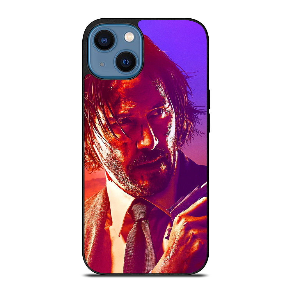JOHN WICK KEANU REEVES FACE 2 iPhone 14 Case Cover