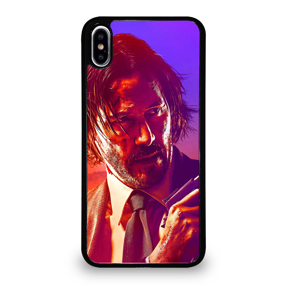 JOHN WICK KEANU REEVES FACE 2 iPhone XS Max Case Cover