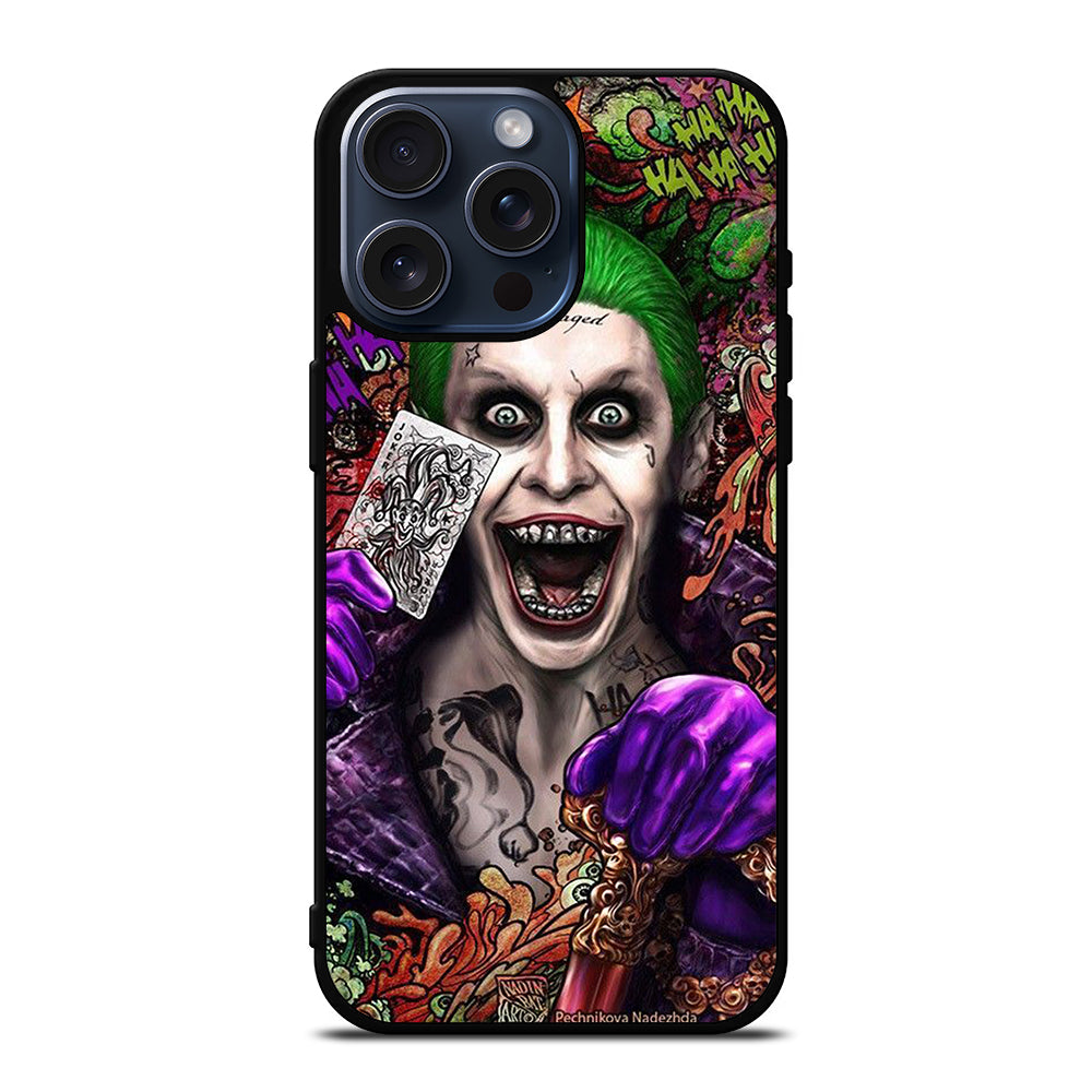 JOKER JARED LETO iPhone 15 Pro Max Case Cover