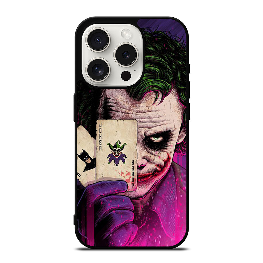 JOKER ON CARD iPhone 15 Pro Case Cover