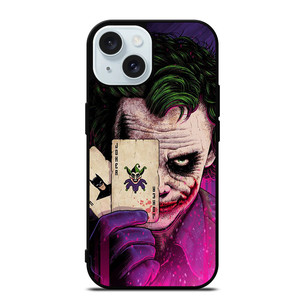 JOKER ON CARD iPhone 15 Case Cover