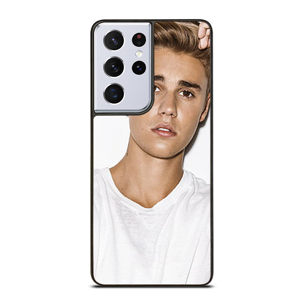 JUSTIN BIEBER FACE Samsung Galaxy S21 Ultra Case Cover