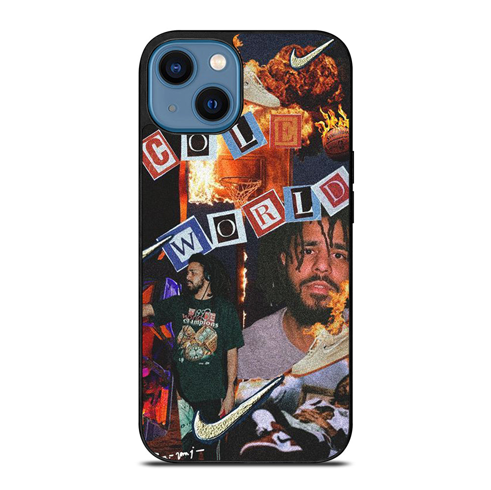 J COLE RAPPER COLLAGE iPhone 14 Case Cover