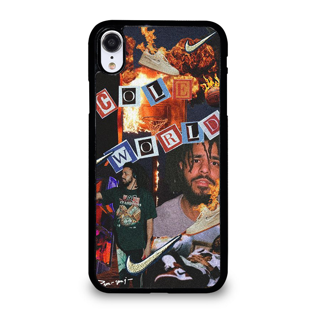 J COLE RAPPER COLLAGE iPhone XR Case Cover