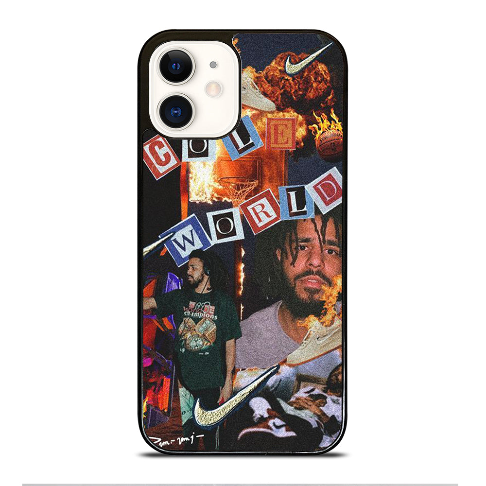 J COLE RAPPER COLLAGE iPhone 12 Case Cover