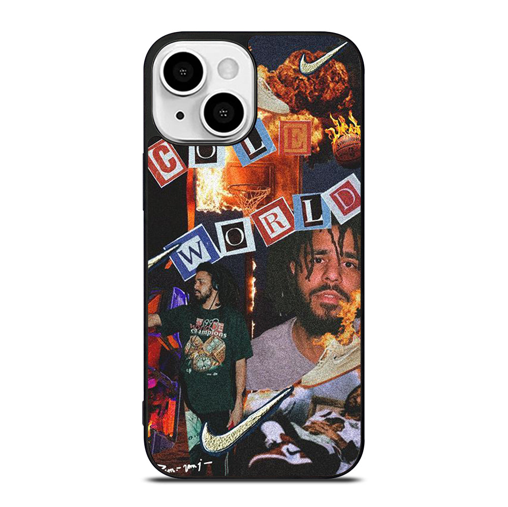 J COLE RAPPER COLLAGE iPhone 13 Mini Case Cover