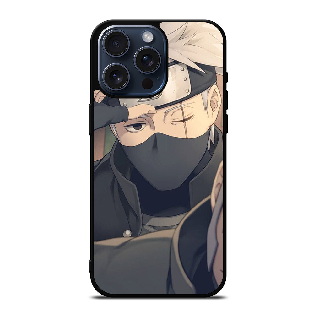 KAKASHI HATAKE FACE COOL NARUTO iPhone 15 Pro Max Case Cover