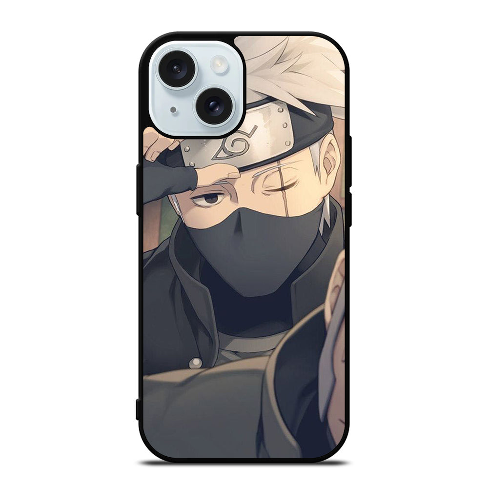 KAKASHI HATAKE FACE COOL NARUTO iPhone 15 Case Cover