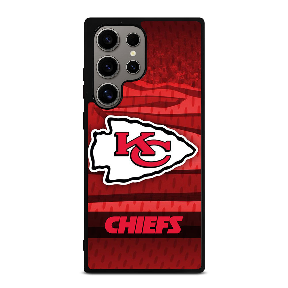 KANSAS CITY CHIEFS NFL LOGO FOOTBALL Samsung Galaxy S24 Ultra Case Cover