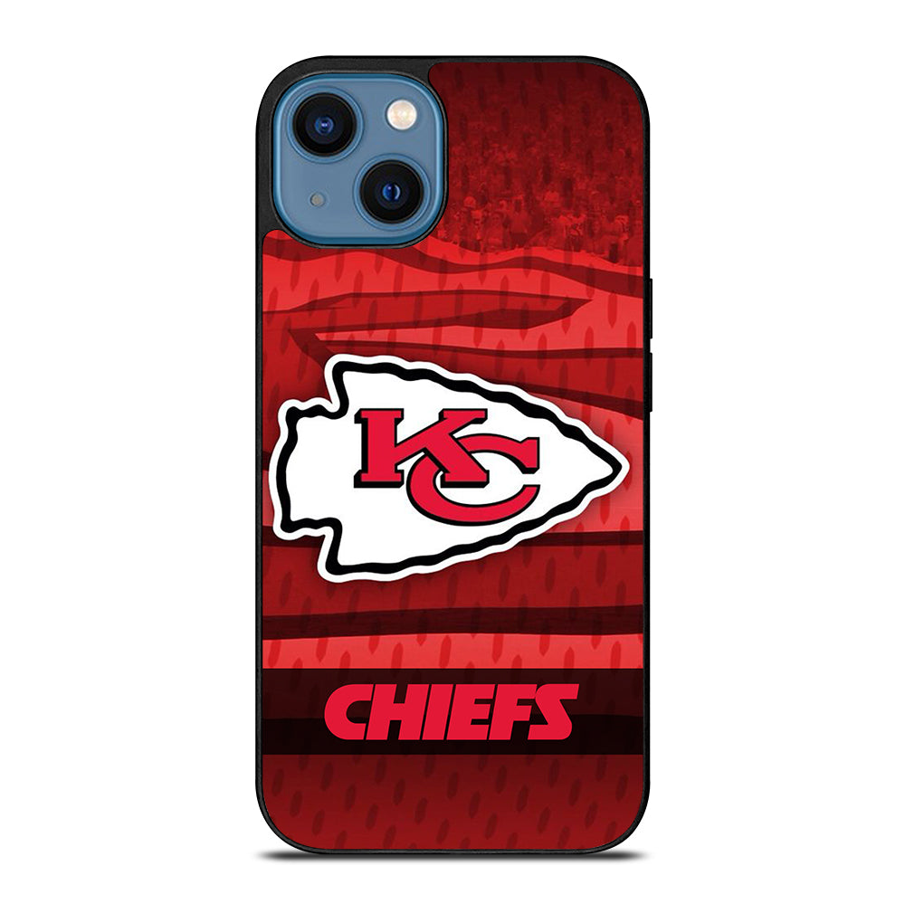 KANSAS CITY CHIEFS NFL LOGO FOOTBALL iPhone 14 Case Cover